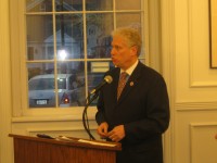 Westchester County Board of Legislators Chairman Michael Kaplowitz (D-Somers) addressed the Somers Town Board on last week.