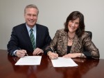 396 Armonk Acquisition pic | The Examiner News William H. Goodrich, president and CEO of LeChase Construction Services, LLC and Renee Brown, president and CEO of C.W. Brown, Inc.