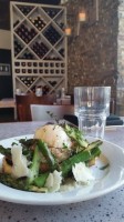 Kitchen-2 | The Examiner News 273 Kitchen’s soft poached egg with Blooming Hill Farm asparagus and Tsatziki vinaigrette.