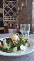 273 Kitchen’s soft poached egg with Blooming Hill Farm asparagus and Tsatziki vinaigrette.