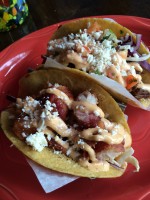 Loaded Rio Bravo Tacos.