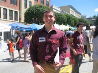 Aaron Spring is looking to make history as the youngest elected official in the Town of Ossining. 