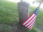 The stone of John (James) Maloney, one of the 12 Civil War soldiers buried at All Souls Cemetery in Pleasantville, where a ceremony commemorating the recent 150th anniversary of the end of the war will take place on Sunday.