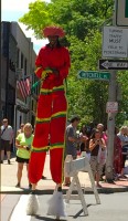 Stilt Dancer.