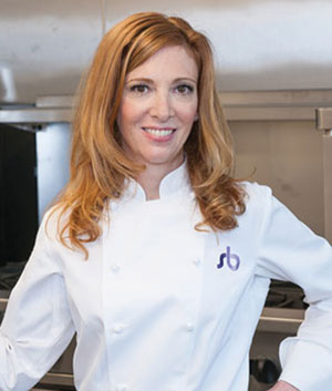 Sherry Blockinger, the owner and executive pastry chef of sherry b dessert studio.