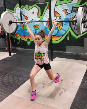Pleasantville’s Olivia Barnett recently participated in her first national weightlifting championship, placing fourth. 