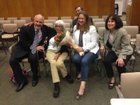 100 Year Woman | The Examiner News Esther Miller receives proclamation, spot on the County Center Jumbotron on Aug. 19.
