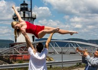 A submitted photograph of a Lighthouse ceremony. Richard Getler photo