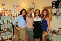 From left, Jenny Ng LoPresto, Lori Laub, Mariann Morales and Jill Brenner, the four partners at the Walk In Closet. Colette Connolly photo 