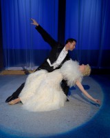 WBT | The Examiner News Re-enacting the Fred Astaire and Ginger Rogers dip.