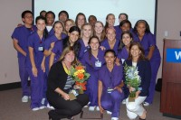 Twenty-two students graduated from White Plains Hospital’s Nurse Apprentice Program last week. Kathryn Lineham, of White Plains, was a special addition to the class this year as she was the first baby to be born at the hospital’s then brand new Neonatal Intensive Care Unit (NICU) in 1994. 