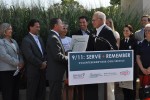 419 Serve + Remember pic 1 | The Examiner News County Executive Rob Astorino honors Armonk resident Howard Romanoff with proclamation.