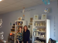 Christine Craft (left) and Anna Waegelein stand inside their new store, Simply Believe in Brewster. DAVID PROPPER PHOTO 