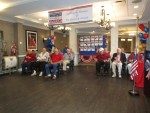 The Bristal’s 16 veterans who live at the Armonk assisted living facility were honored on Veterans Day for their service to their country.