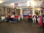 428 Veterans Day Ceremony pic 1 | The Examiner News The Bristal’s 16 veterans who live at the Armonk assisted living facility were honored on Veterans Day for their service to their country.