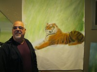 DaVinci Inspired Owner Pix | The Examiner News Brewster resident Doug DePierro, owner of DaVinci Inspired Gallery, which opened in the village on April 1. NEAL RENTZ PHOTO