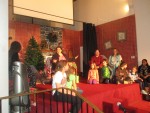 A recent rehearsal of “Christmas is Relative” by the cast at Chappaqua’s Grace Baptist Church. The production will be shown at the church on Saturday evening and again on Dec. 12.