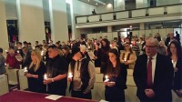 The First Congregational Church of Chappaqua was the site of an interfaith vigil to end gun violence on Sunday. Monday marked the third anniversary of the Sandy Hook Elementary School massacre in Connecticut.