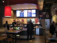 Dec. 29 NWE BOW Smashburger Pix | The Examiner News A portion of the interior of Smashburger in Cortlandt. Photo credit: Neal Rentz