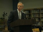 Guy Page, vice president of H2M Architects and Engineers, discussed the Mount Pleasant School District’s Building Condition Survey at the Jan. 20 board of education meeting. 