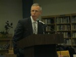 438 MP School Building Survey pic | The Examiner News Guy Page, vice president of H2M Architects and Engineers, discussed the Mount Pleasant School District’s Building Condition Survey at the Jan. 20 board of education meeting.