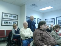OLYMPUS DIGITAL CAMERA | The Examiner News Village resident Frank Williamson wasn’t happy during last week’s village meeting.