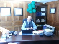 James Hayes is hard at work during the busiest time of year for accountants. DAVID PROPPER PHOTO 