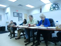 The Village of Brewster Trustees held a low key meeting Wednesday night in front of a small bunch of residents. 