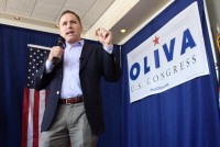 Phil Oliva of Somers kicked off his race for the 18th congressional district last weekend in Mahopac.