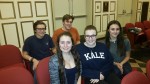 443 Carousel pic | The Examiner News Cast members of Pleasantville High School's musical "Carousel," set to open Friday night at the school for the first of five performances.