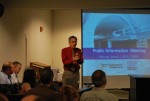 447 Saw Mill Work to Begin pic | The Examiner News William Cromeek of ECCO III Enterprises gave a presentation to residents on the planned Saw Mill Parkway renovation project at a meeting in Pleasantville last month. Work will begin this week.