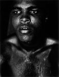 One of scores of photos taken by famed photographer Gordon Parks of boxing great Muhammad Ali. An exhibit of Ali photos is on display at the Gordon Parks Foundation gallery in Pleasantville now through September.