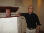 459 St. Stephen's pic 2 | The Examiner News Father Nils Chittenden, the leader of St. Stephen’s Episcopal, who is helping to oversee the church’s interior renovation project.