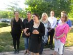460 More Coyote Trapping pic | The Examiner News Chappaqua resident Victoria Alzapiedi led a press conference on Tuesday explaining why coyote trapping should be avoided.