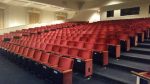 The interior of the 400-seat Wallace Auditorium.