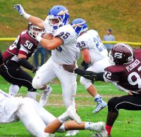 Mahopac senior RB Dino Milazzo should lead the Indians’ ground game after coming on strong late last season.