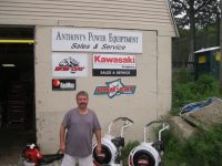 Antonio Cinquanta, owner of Anthony’s Power Equipment in Yorktown. Photo credit: Neal Rentz 