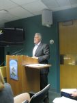 474-no-castle-grudge-match-pic | The Examiner News The refusal by developer Michael Fareri, above, to publicly apologize to North Castle Director of Sewer and Water Sal Misiti drew the ire of Supervisor Michael Schiliro last week.