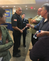 477-tense-night-at-chap-boe | The Examiner News New Castle police officers talk to several angered parents during a recess at Tuesday’s Chappaqua Board of Education meeting, which became tense when the public demanded its turn to speak.