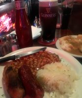 German-style wurst platter at Dunne’s Pub, White Plains.