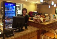 myong-pic-2 | The Examiner News Myong Feiner opened the Saw Mill Club Café last month. Colette Connolly photo