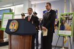 County Executive Rob Astorino and Commissioner of Public Safety George Longworth discuss on Friday last week’s luring incidents and what parents and children can do to protect themselves. 