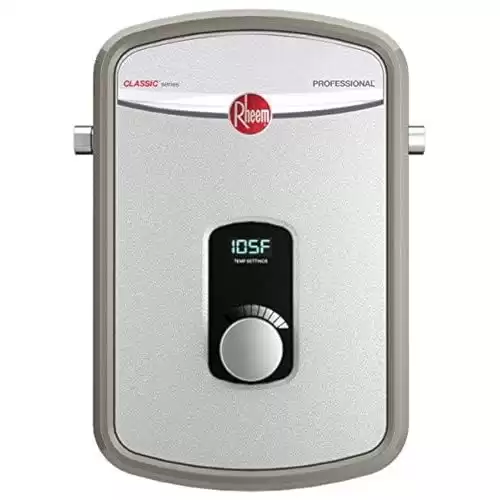 Rheem 240V Heating Chamber RTEX-13 Residential Tankless Water Heater, GRAY