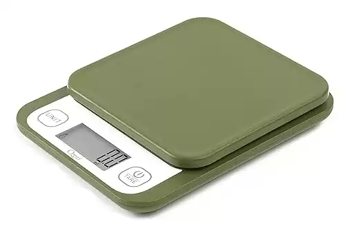 Ozeri Garden and Kitchen Scale II, with 0.1 g (0.005 oz) 420 Variable Graduation Technology