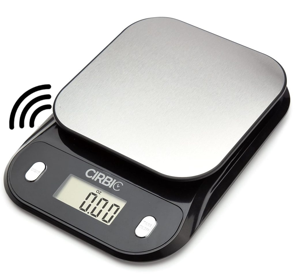 photo of a talking kitchen scale