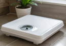 analog bathroom scales - photo of an analog bathroom scale