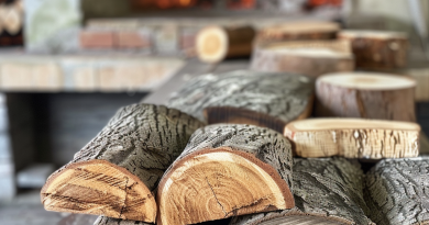 photo of various wood that can be used in an oven - best woods for outdoor pizza ovens