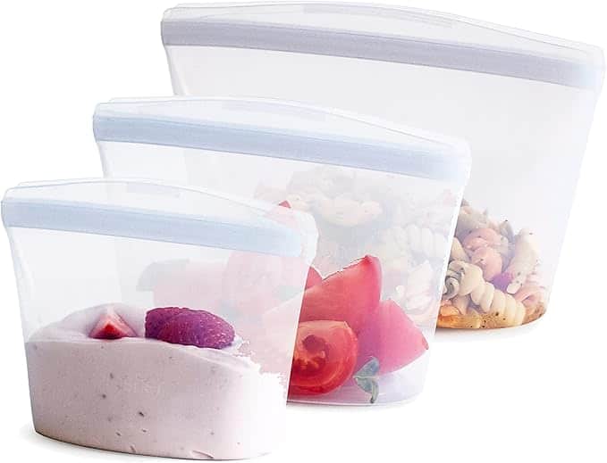 Stasher Premium Silicone Reusable Food Storage Bags