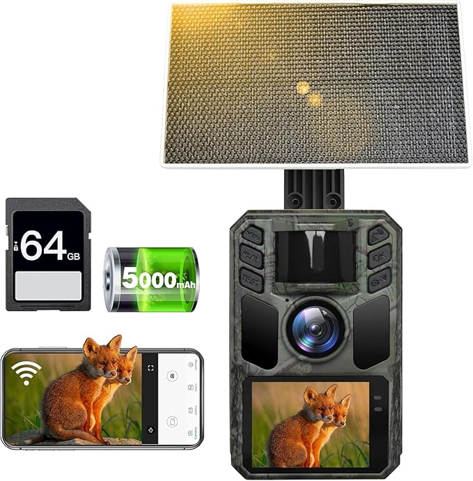 FKPCAM Solar Trail Camera (WiFi)