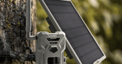 set up a solar trail camera